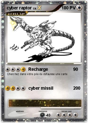 Pokemon cyber raptor