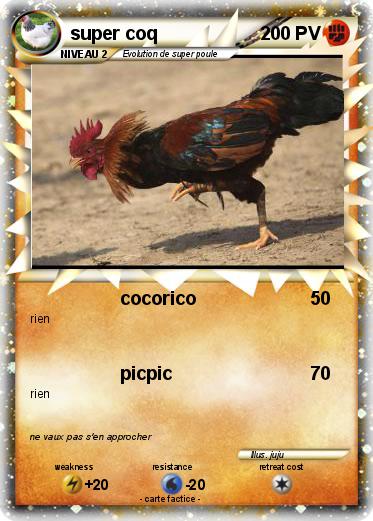 Pokemon super coq