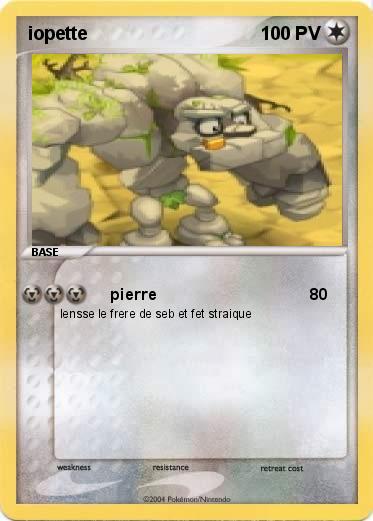 Pokemon iopette
