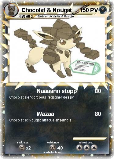 Pokemon Chocolat & Nougat