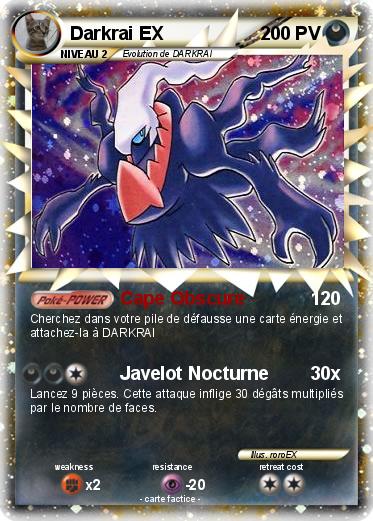 Pokemon Darkrai EX