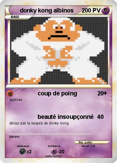 Pokemon donky kong albinos
