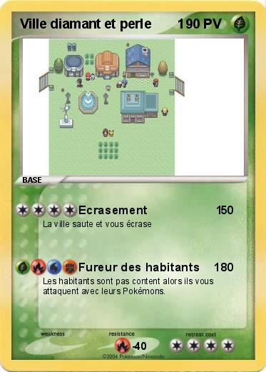 Pokemon Ville diamant et perle       1