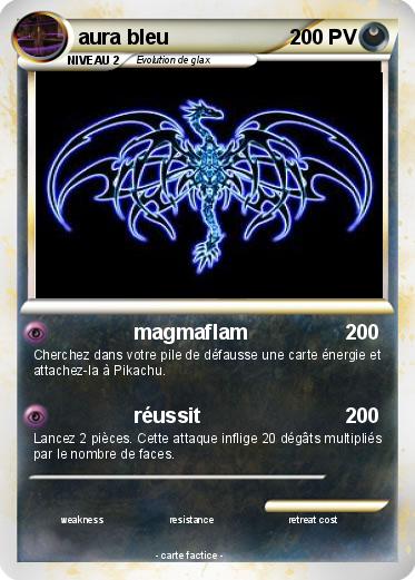 Pokemon aura bleu