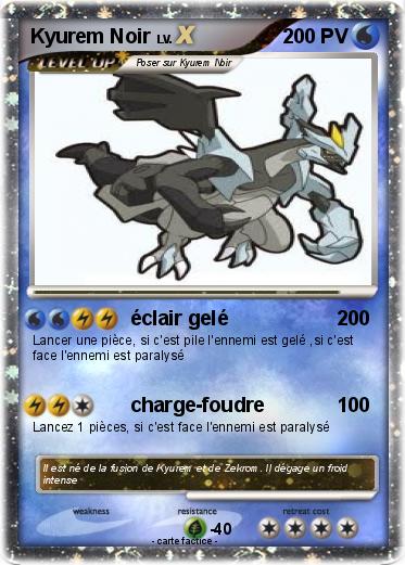 Pokemon Kyurem Noir