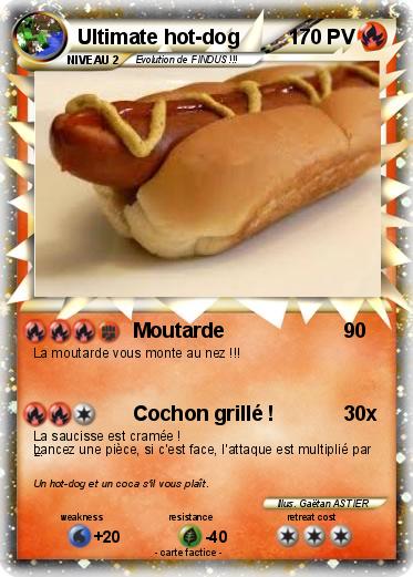 Pokemon Ultimate hot-dog