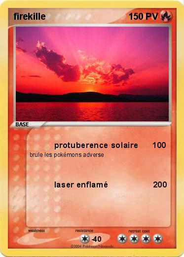 Pokemon firekille               
