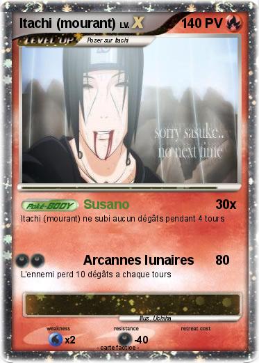 Pokemon Itachi (mourant)