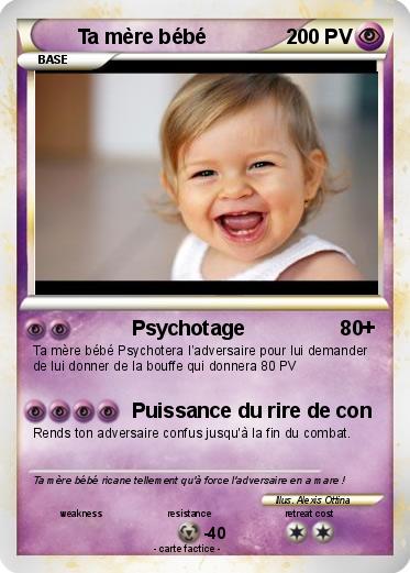 Pokemon Ta mère bébé