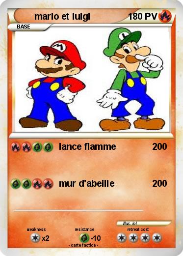 Pokemon mario et luigi