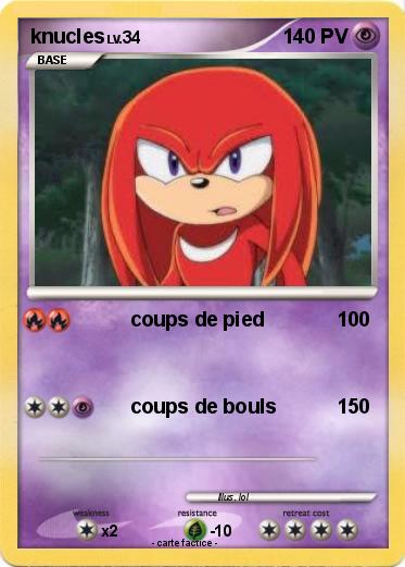 Pokemon knucles