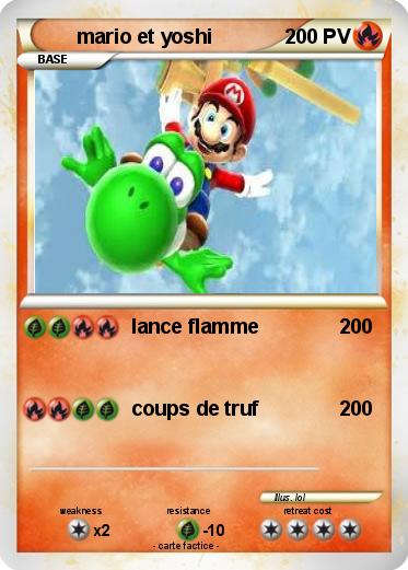 Pokemon mario et yoshi