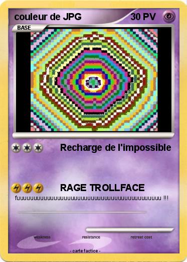 Pokemon couleur de JPG