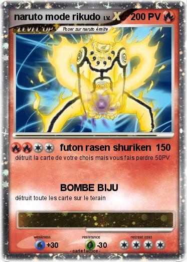 Pokemon naruto mode rikudo