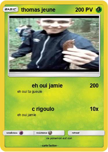 Pokemon thomas jeune
