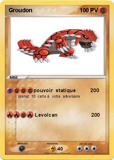 Pokemon Groudon