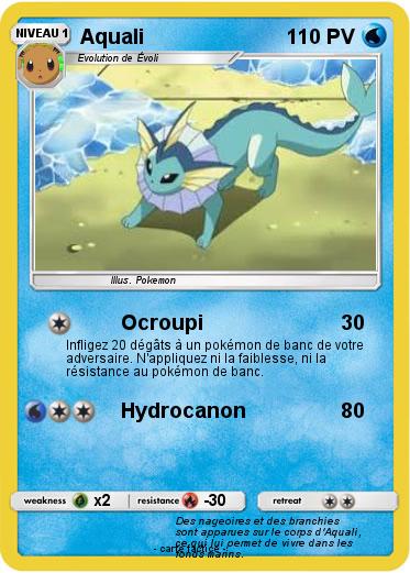 Pokemon Aquali