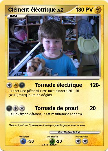 Pokemon Clément éléctrique