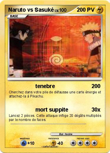 Pokemon Naruto vs Sasuké