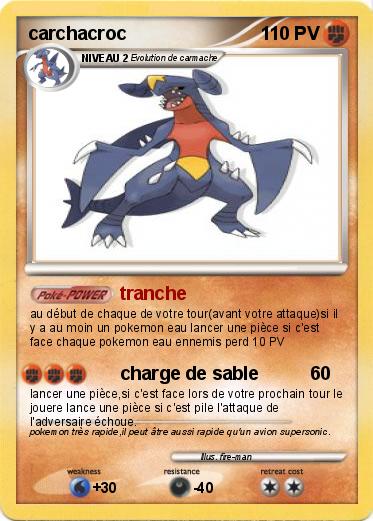 Pokemon carchacroc