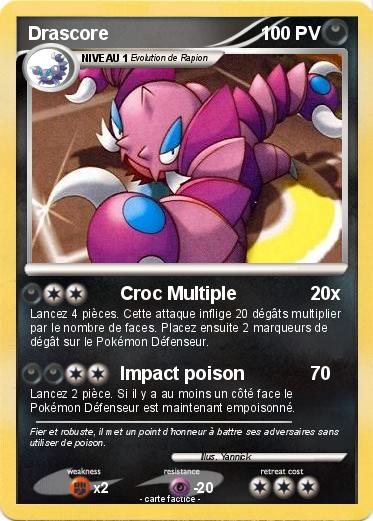 Pokemon Drascore