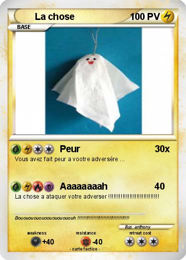 Pokemon La chose