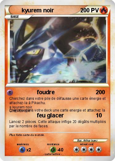 Pokemon kyurem noir
