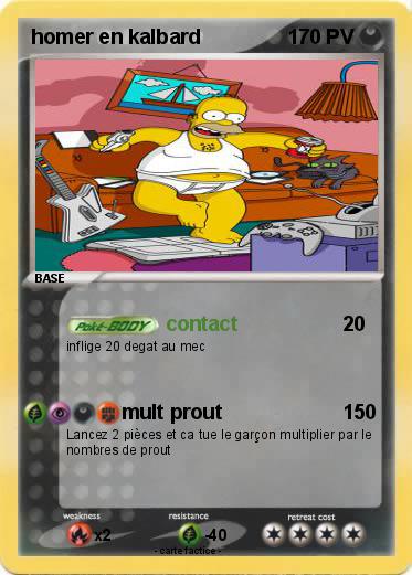 Pokemon homer en kalbard