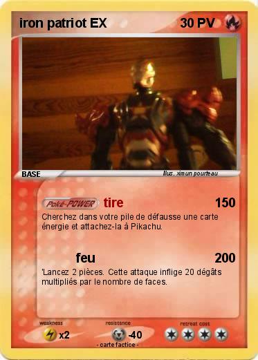 Pokemon iron patriot EX