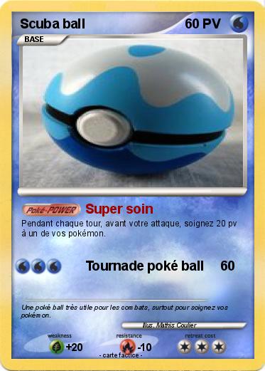 Pokemon Scuba ball