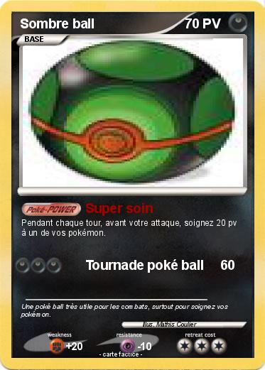 Pokemon Sombre ball