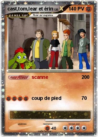 Pokemon cast,tom,lear et érin