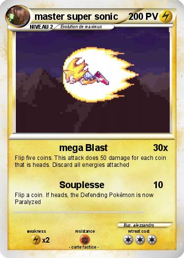 Pokemon master super sonic