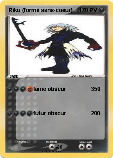 Pokemon Riku (forme sans-coeur)