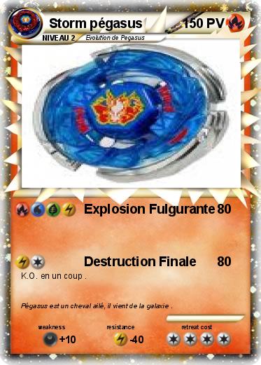 Pokemon Storm pégasus