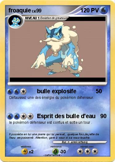Pokemon froaquie
