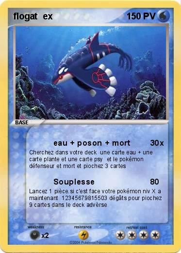 Pokemon flogat  ex