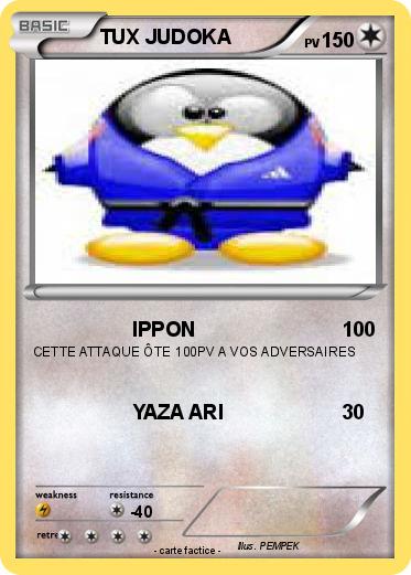 Pokemon TUX JUDOKA