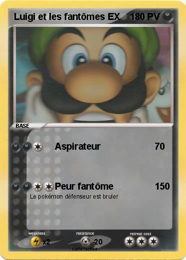 Pokemon Luigi et les fantômes EX