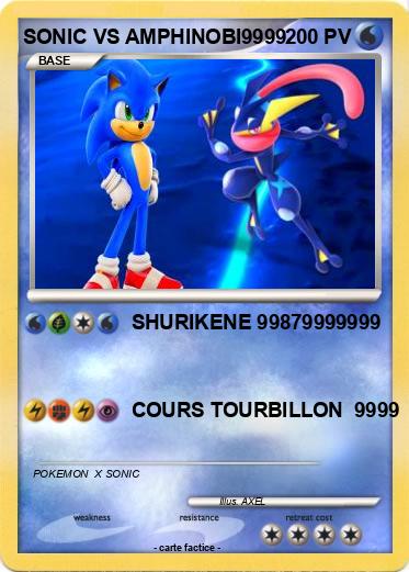 Pokemon SONIC VS AMPHINOBI9999