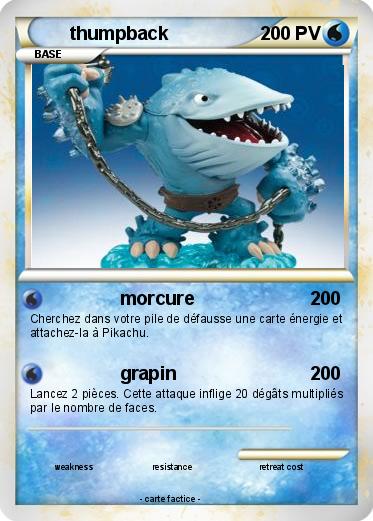 Pokemon thumpback
