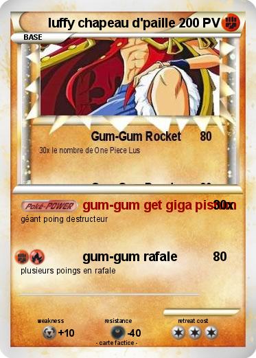 Pokemon luffy chapeau d'paille