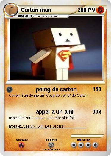 Pokemon Carton man