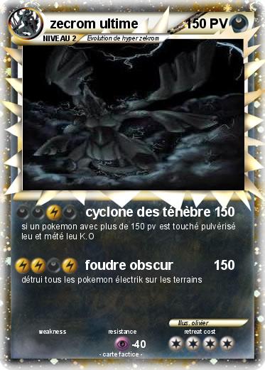 Pokemon zecrom ultime