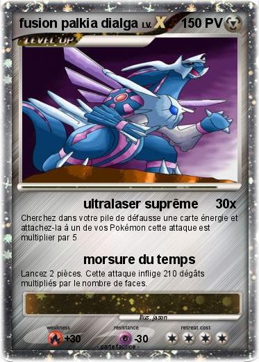 Pokemon fusion palkia dialga