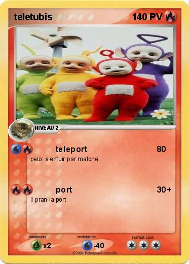 Pokemon teletubis
