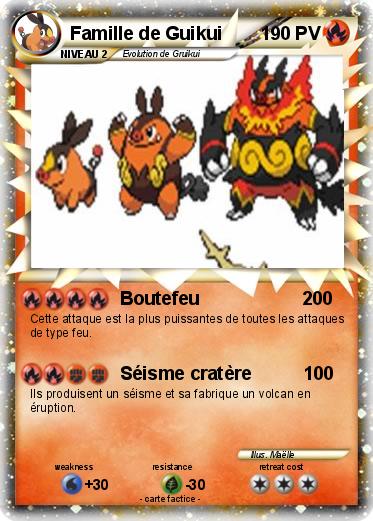 Pokemon Famille de Guikui