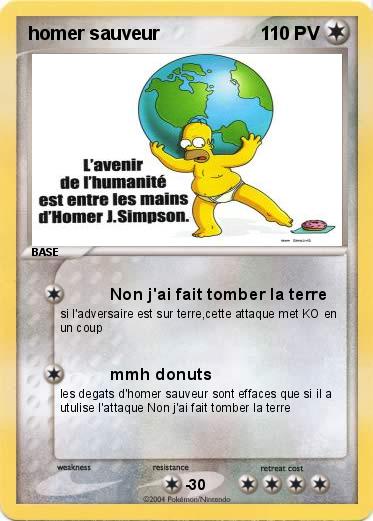 Pokemon homer sauveur