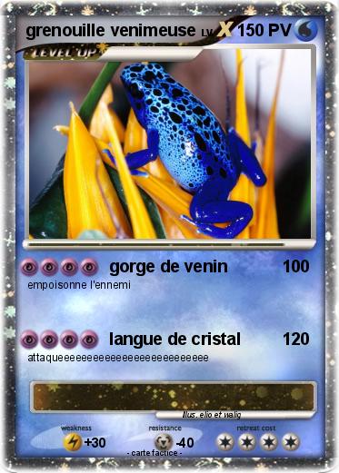 Pokemon grenouille venimeuse