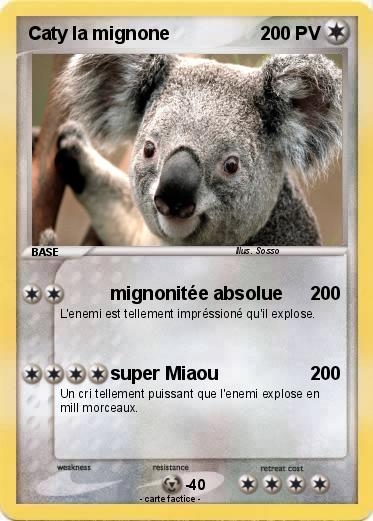Pokemon Caty la mignone